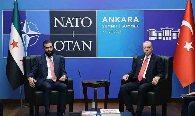Cumhurbaşkanı Erdoğan, Suriye Cumhurbaşkanı Ahmed Şara bir araya geldi