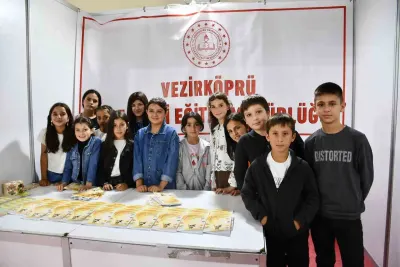 Vezirköprülü Öğrencilerin Yazdığı Masal Kitabı Kitap Günleri'nde Tanıtıldı
