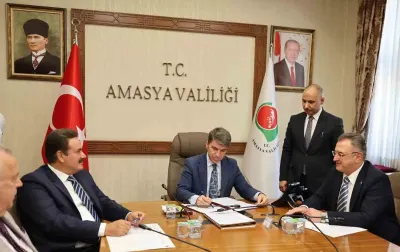 Gümüşhacıköy Organize Sanayi Bölgesi İçin Kuruluş Protokolü İmzalandı