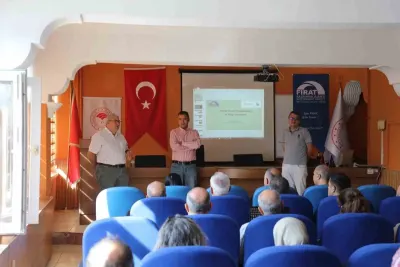 Elazığ'da Akıllı Tarım Uygulamaları ve Dijital Tarım Danışmanlığı Eğitimi Başladı