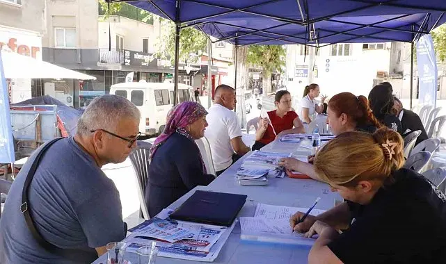 Mobil diş klinikleri Germencik ve Koçarlı'da vatandaşlarla buluştu