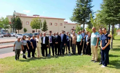 Kayseri Devlet Hastanesi’nde Geleceğe Nefes Olacak Ağaçlandırma Seferberliği