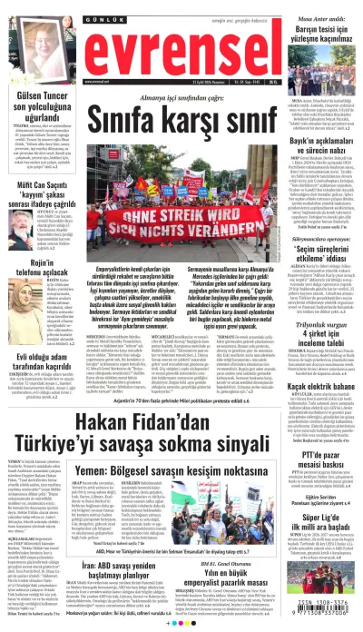 Evrensel manşeti