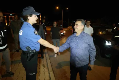 Elazığ Emniyet Müdürü Karan'dan Yurt Çevresinde Güvenlik Denetimi ve Aydınlatma Girişimi