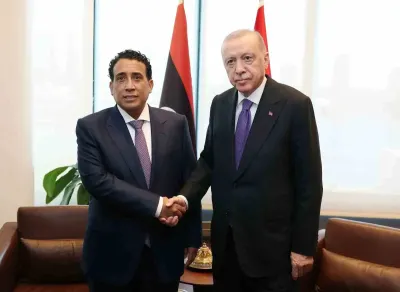 Cumhurbaşkanı Erdoğan'dan New York'ta Kritik Görüşme: Libya Lideri el-Menfi'yi Kabul Etti