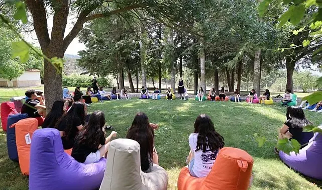 Denizlili gençler Büyükşehirin yaz kampında buluştu