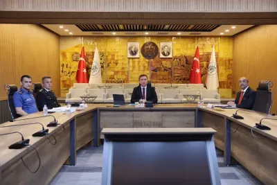 Erzincan'da Okul Güvenliği Toplantısı Gerçekleştirildi