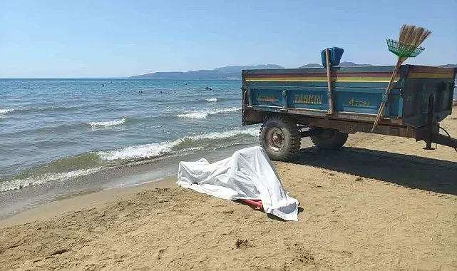 Pamucak sahilinde erkek cesedi bulundu