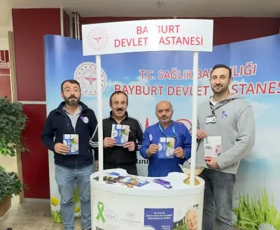 Bayburt Devlet Hastanesinde Lenfoma ve Prostat Kanseri Bilgilendirme Çalışması
