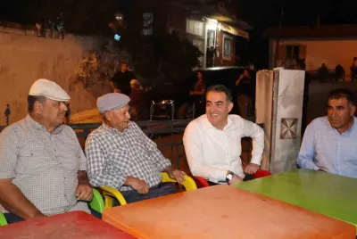 Koçarlı Belediye Başkanı Özgür Arıcı Şenköy Halkıyla Buluştu