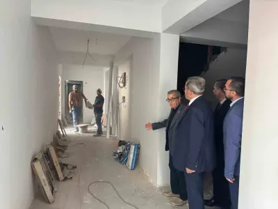 Susurluk'ta Orta Mahalle Camii Kur'an Kursu İnşaatı Hızla Devam Ediyor
