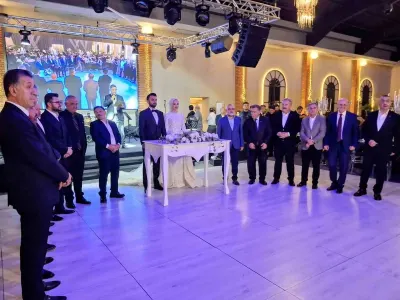 Kayseri Protokolü Ejder ve Dağ Ailelerinin Düğününde Buluştu
