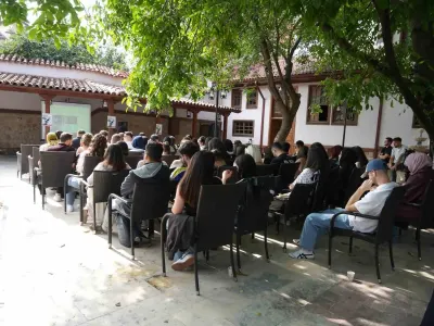 Filistinli Akademisyen Dr. Safa Nassereldin Kastamonu Üniversitesi'nde Gazze'deki Eğitimi Anlattı