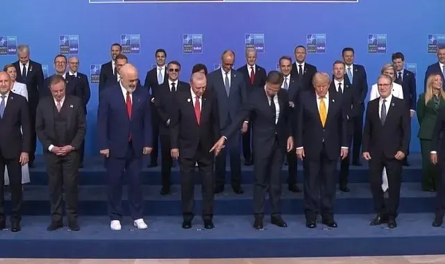 NATO Zirvesi'nde beyaz ayakkabı detayı dikkat çekti