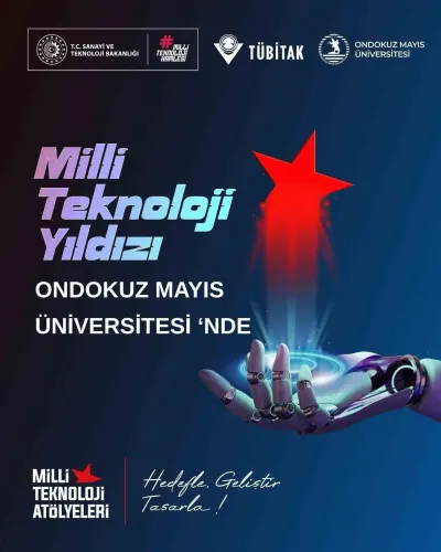 OMÜ'de Kurulan Milli Teknoloji Atölyesi Öğrencilere Kapılarını Açtı
