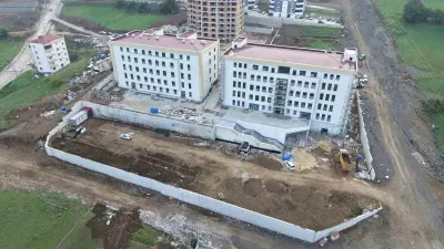 Canik Fen Lisesi İnşaatında Sona Gelindi