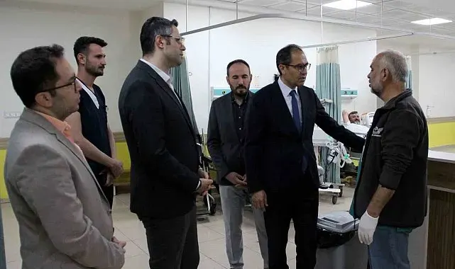 İl Sağlık Müdürü Erşan'dan Kayseri Devlet Hastanesi'nde inceleme