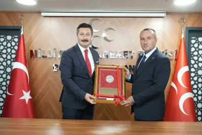 Başkan Özel'den MHP'li Özcanbaz'a Ziyaret: Yenişehir İçin Ortak Akıl Vurgusu