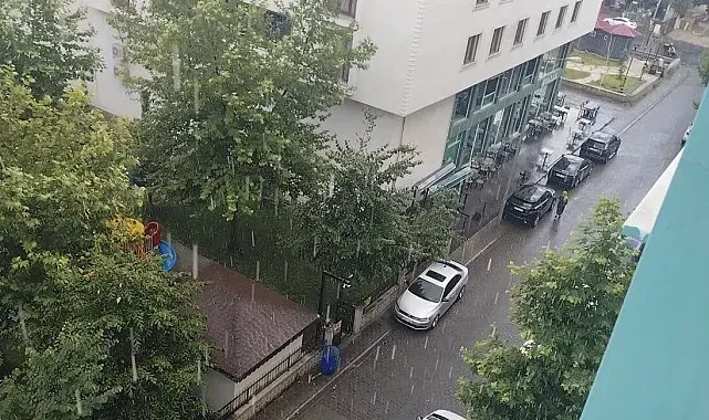 Meteorolojinin uyardığı Bingöl'de sağanak etkili oldu