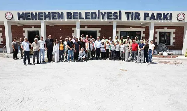 Uzun yol şoförlerine Menemen'de otel konforunda tesis