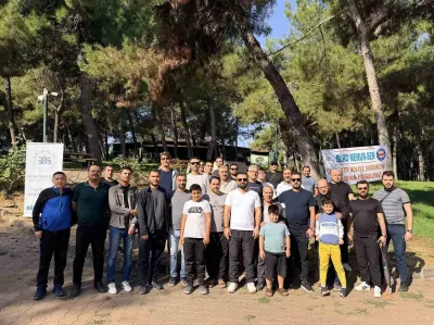 Gaziantep Adliye Personeli ve Aileleri Doğa Kampında Stres Attı