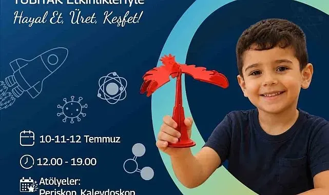 Forum Denizli, TÜBİTAK Bilim Her Yerde çocuk şenliğine ev sahipliği yapacak