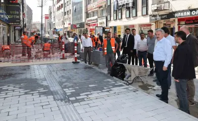 Melikgazi Belediyesi Şehir Merkezini Estetik ve Konforla Buluşturuyor