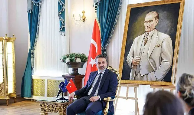 Altın Karagöz ekiplerinden Başkan Vekili Biba'ya ziyaret