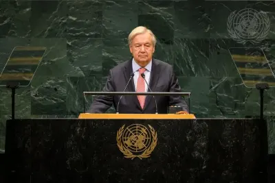 BM Genel Sekreteri Guterres'ten Veda Konuşmasında Çarpıcı Mesajlar: Gazze'de Katliam Yaşandı