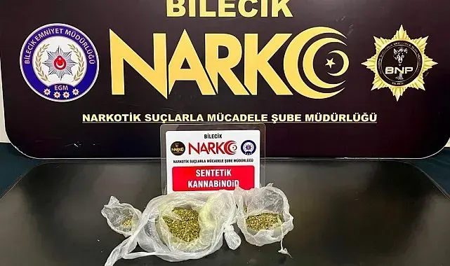Bilecik'te uyuşturucu operasyonu: 2 şüpheli yakalandı
