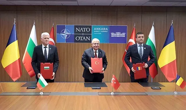 Türkiye, Romanya ve Bulgaristan arasında Karadeniz ile ilgili anlaşma imzalandı