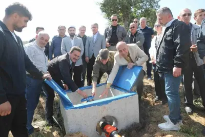 Amasya Beldağ Köyü Basınçlı Sulama Tesisi İle Suya Kavuştu