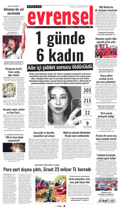 Evrensel manşeti