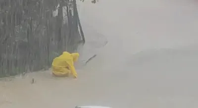Sinop Ayancık'ta Sağanak Yağış Hayatı Olumsuz Etkiledi