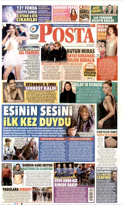 Posta manşeti