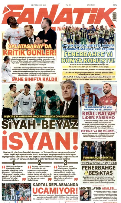 Fanatik manşeti
