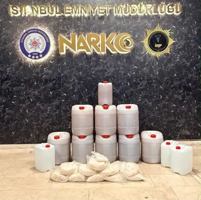 Esenyurt’ta Narkotik Operasyonu: 272 Kilogram Uyuşturucu Ele Geçirildi, 4 Şüpheli Gözaltında
