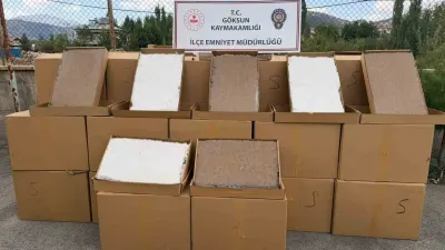 Kahramanmaraş'ta Kaçakçılık Operasyonu: Milyonlarca Makaron Ele Geçirildi