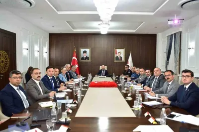 Aydın'da Okulların Güvenliği İçin Kapsamlı Değerlendirme Toplantısı
