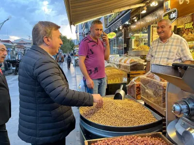 Erzincan Valisi Hamza Aydoğdu Vatandaş ve Esnafla Buluştu