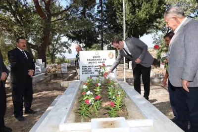 Karacasu’da Şehit Piyade Komando Er Mutlu Akar Mezarı Başında Anıldı