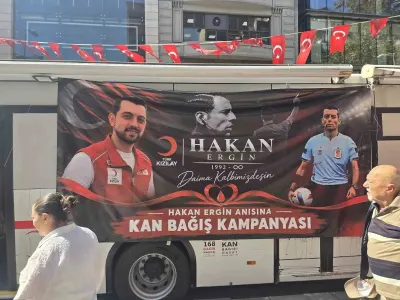 Hayatını Kaybeden Futbol Hakemi Hakan Ergin İçin Vefa Dolu Kan Bağışı Kampanyası