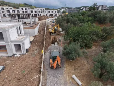 Bursa Büyükşehir Belediyesi'nden Mudanya'da Altyapı Atılımı