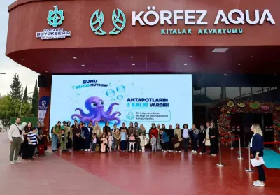 Özel Çocuklar Su Altı Dünyası ve Bilimle Buluştu