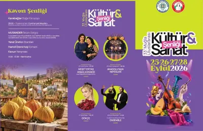 33. Muğla Uluslararası Kültür ve Sanat Şenliği 25 Eylül'de Başlıyor