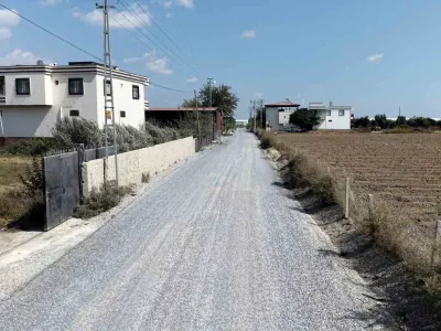 Tarsus'ta 4 Bin 200 Metrelik Yol Yenilendi: Çiftçilerin Ulaşımı Kolaylaştı