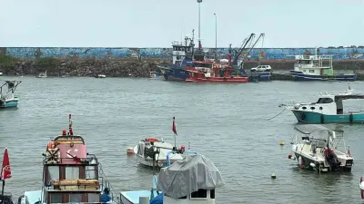 Karadeniz'de Şiddetli Fırtına: Dalga Boyu 5 Metreyi Buldu
