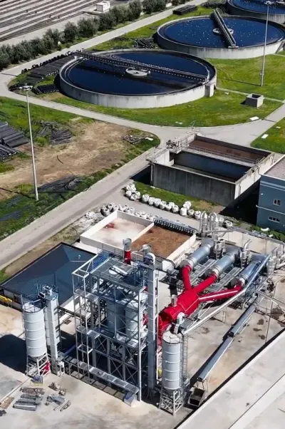 Samsun'da Atık Çamurunu Enerjiye Dönüştürecek Tesis Kuruldu