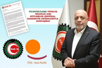HAK-İŞ'ten Bangkok'taki ITUC-AP Toplantısında Yaşanan Filistin Tartışması ve Irkçı Söylemlere Sert Tepki