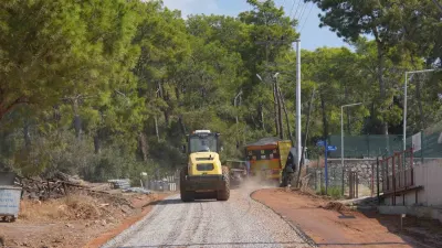 Alanya Belediyesi'nden Keşefli Mahallesi'ne Asfalt Müjdesi: 2 Kilometrelik Yol Yenilendi